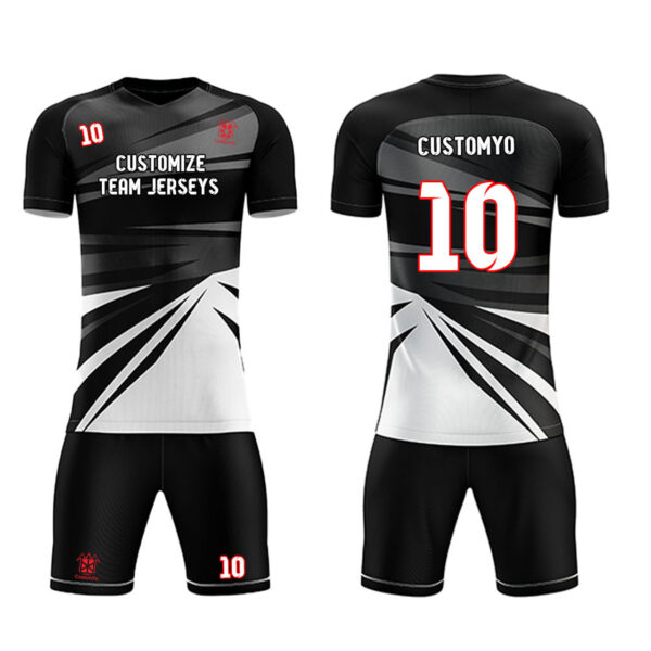 Custom Soccer Team Jerseys kits Full Sublimated Team name Player Names,Logo and Numbers  900